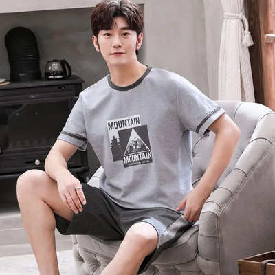 Suure suurusega 3XL suvepüksid noortele meestele puuvillased magamisriided vabaaja pidžaamad poistele Mood Loungewear Pidžaamad teismelistele meestele