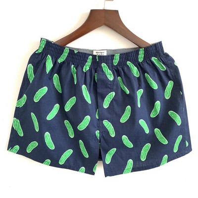 Avaleht Pidžaama lühikesed püksid Meeste magamisriided Lahtised elastsed aluspüksid Puuvill Mugavad hingavad bokserid Meeste vabaaja aluspüksid