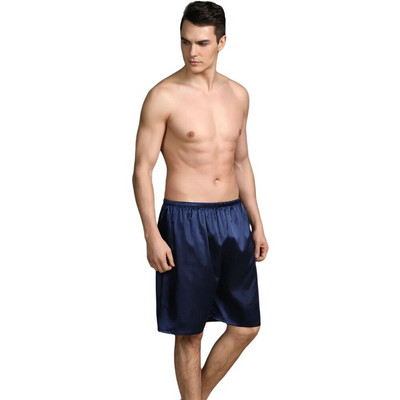 Nova ljetna seksi pidžama od imitacije širokih hlača od svile, udobne muške donjice za spavanje, kućne kratke pidžame za zabavu na plaži SGWT1