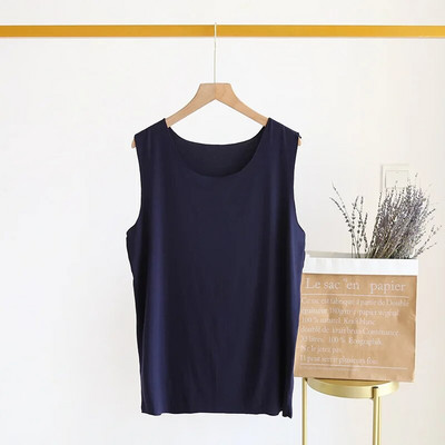 Modal Nightwear Koduriided Särk Vest Varrukateta Magamisriided Ümarkaelus PLUS SUURUS Salongirõivad Top Koduriided vabaaja õues 6XL