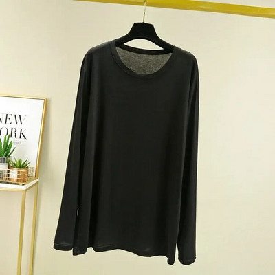 Uusim Modal pikkade varrukatega aluskate meeste õhuke suvine ühevärviline mitmekülgne meeste magamisriiete aluskate Pijama Masculino