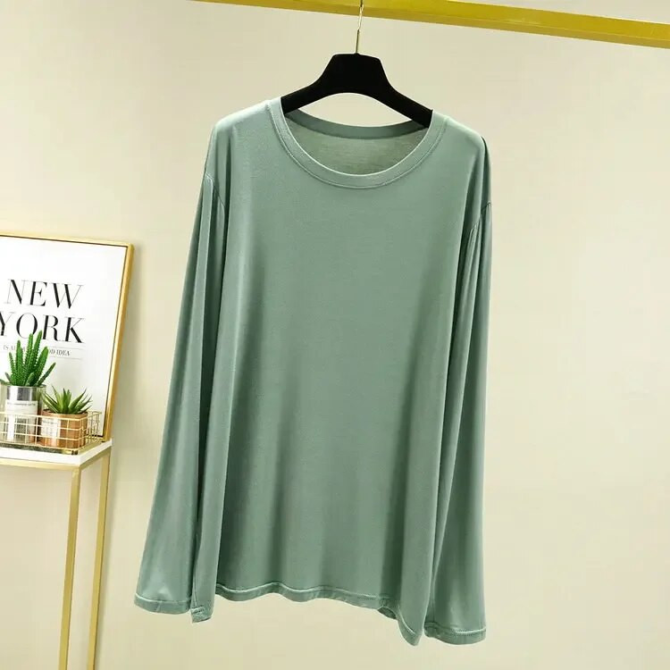 Uusim Modal pikkade varrukatega aluskate meeste õhuke suvine ühevärviline mitmekülgne meeste magamisriiete aluskate Pijama Masculino