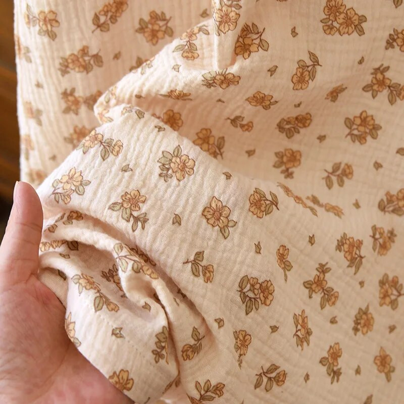 Pidžama u stilu princeze Ženska proljetna i ljetna pamučna tanka kućna odjeća Slatka slatka noćna haljina kratkih rukava