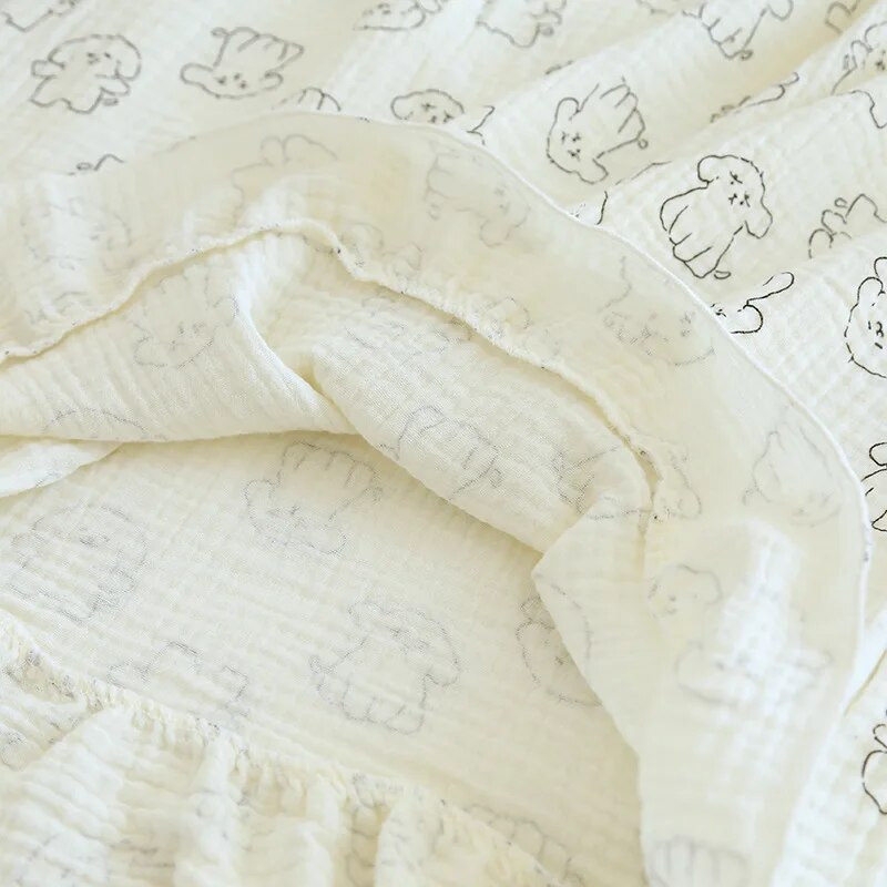 Puuvillane naiste pikkade varrukatega pidžaamad, naiste avarad pikad ööriided, kleidid, multifilmid, trükitud kodukandjad öösärgid