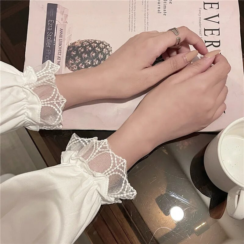 Fdfklak New Ins Palace naiste unekleit kevadsügis pikkade varrukatega öösärgid Printsessi öösärk Mugavad koduriided