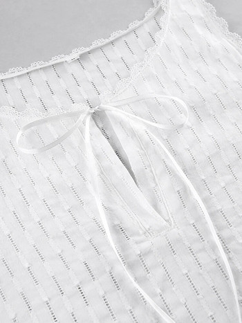Hiloc συνονθύλευμα δαντέλα Σέξι υπνοδωμάτια Βαμβακερό νυχτερινό φόρεμα Γυναικείο νυχτικό Λευκό μίνι φόρεμα Γυναικείο νυχτικό Γυναικεία εσώρουχα 2022