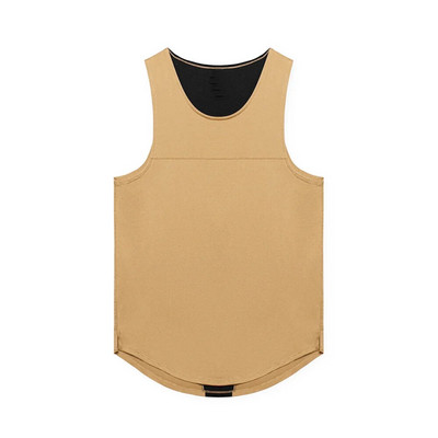 2023. aasta uus crossover kevad- ja suvine meeste kiirjooksuvest fitness-treeningu varrukateta särk meeste jõusaalitreeningu topp