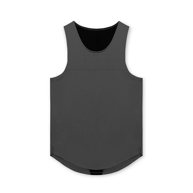 2023 m. nauja krosoveris pavasario ir vasaros vyriška greito bėgimo liemenė fitneso treniruočių marškinėliai be rankovių vyriški treniruokliai