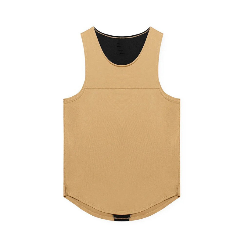 2023 m. nauja krosoveris pavasario ir vasaros vyriška greito bėgimo liemenė fitneso treniruočių marškinėliai be rankovių vyriški treniruokliai