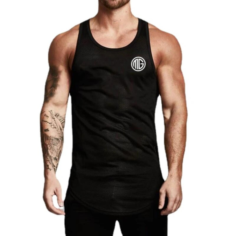 FITNESS SHARK Ljeto i jesen muška brzosušeća prozračna košarkaška odjeća široka sportska trkačka tanka prsluka