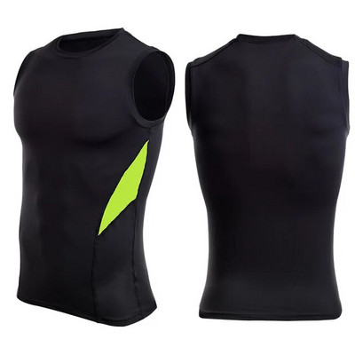Meeste Jooksuvest Jõusaali Fitness Varrukateta Särk Suvised Tankid Kiiresti Kuivavad Spordirõivaste Topid Uus Kulturismi Treening Singlet