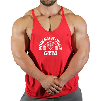 Camașă fără mâneci din bumbac, marca de vară, de modă ocazională, maică de fitness, maiou de fitness, îmbrăcăminte culturism pentru bărbați, M-XXL