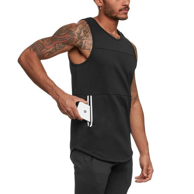 XISHA Jooksuvest Meeste Jõusaali Sport Tankitopp kamuflaažist Fitness Tsärgist Võrgust kiiresti kuivavad treeningtopsid meestele