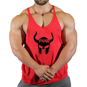 Γυμναστήριο Cotton Tank Top Ανδρικά ρούχα γυμναστικής Ανδρικά μπλουζάκια Bodybuilding Καλοκαιρινά ρούχα γυμναστικής για ανδρικά αμάνικα φανελάκια για τρέξιμο