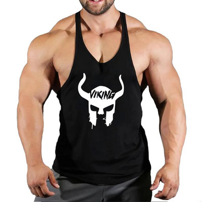 Gym Cotton Tank Top Men Fitness Clothing Mens Bodybuilding Tank Tops Summer Gym Clothing for Male Sleeveless Vest Runnint Shirts