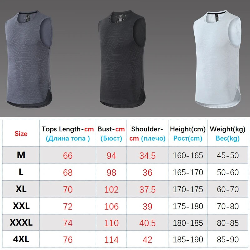 Tankid Meeste kiirkuiva jooksuvest Fitnesstreening Lahe suvine varrukateta spordisaali vabaaja alussärk Meeste sörkija dressipluusid