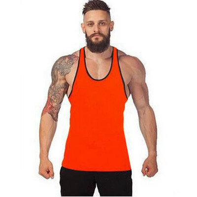 Vasaros bėgimo viršūnės Vyriški solidūs treniruoklių salės kūno rengybos marškinėliai Vyriški, kvėpuojantys greitai džiūstantys vienviečiai sportiniai drabužiai, bėgiojimo liemenės