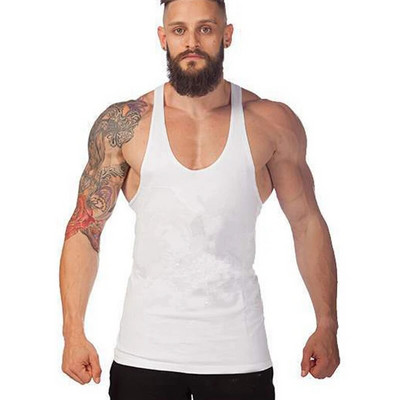 Vasaros bėgimo viršūnės Vyriški solidūs treniruoklių salės kūno rengybos marškinėliai Vyriški, kvėpuojantys greitai džiūstantys vienviečiai sportiniai drabužiai, bėgiojimo liemenės