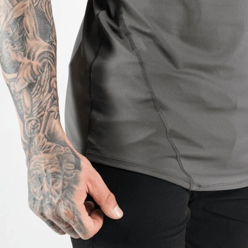 Varrukateta jõusaalitanki meeste jooksusärk Suvevest hingav lihastega meeste tanktopid, treening Fitness T-särk Spordisärk