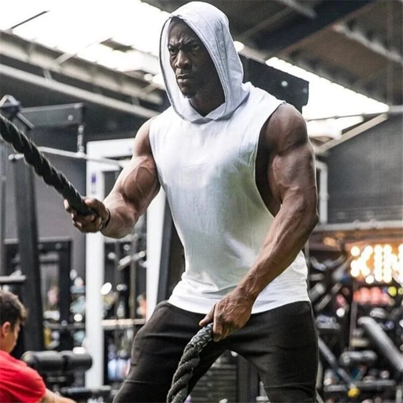 Vrhunske robne marke Majica kratkih rukava za teretanu Muška majica bez rukava Odjeća za teretanu Muška odjeća za bodybuilding Muška donja majica Fitnes prsluk Majice bez rukava