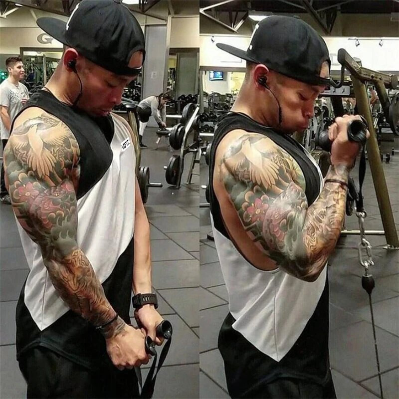 Novi ljetni brzo sušivi muški prsluk za trčanje Odjeća za fitness Majice bez rukava za teretanu Sportske majice bez rukava Majice kratkih rukava za bodybuilding