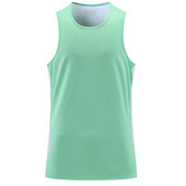 Meeste võrkvest Hingav treening Fitness Varrukateta Õhukesed Kiire Kuiva Jooksmine Jõusaalid Tankid Patcwork Värv Sport Singlet