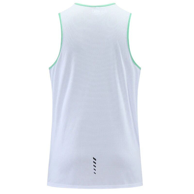 Meeste võrkvest Hingav treening Fitness Varrukateta Õhukesed Kiire Kuiva Jooksmine Jõusaalid Tankid Patcwork Värv Sport Singlet