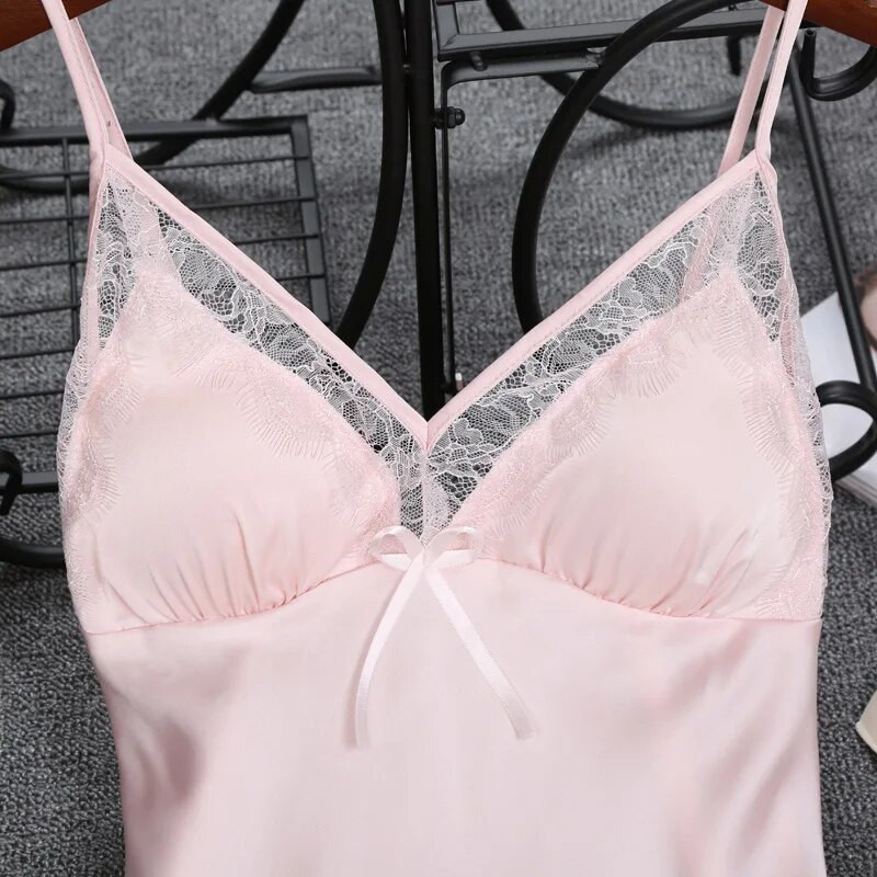 Seksikas naiste öine hommikumantli rihmaga pidžaamaülikond, suvine kaheosaline magamisriiete komplektid vabaaja kodurõivad öörõivad, kimono vannikleit