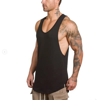 2022 The Zomer Toevallige New Mannen Kulturismi Tankid Jõusaalitreening Fitness Mouwloosi särk Jooksu Kleding Kiiresti Kuiv Singlet