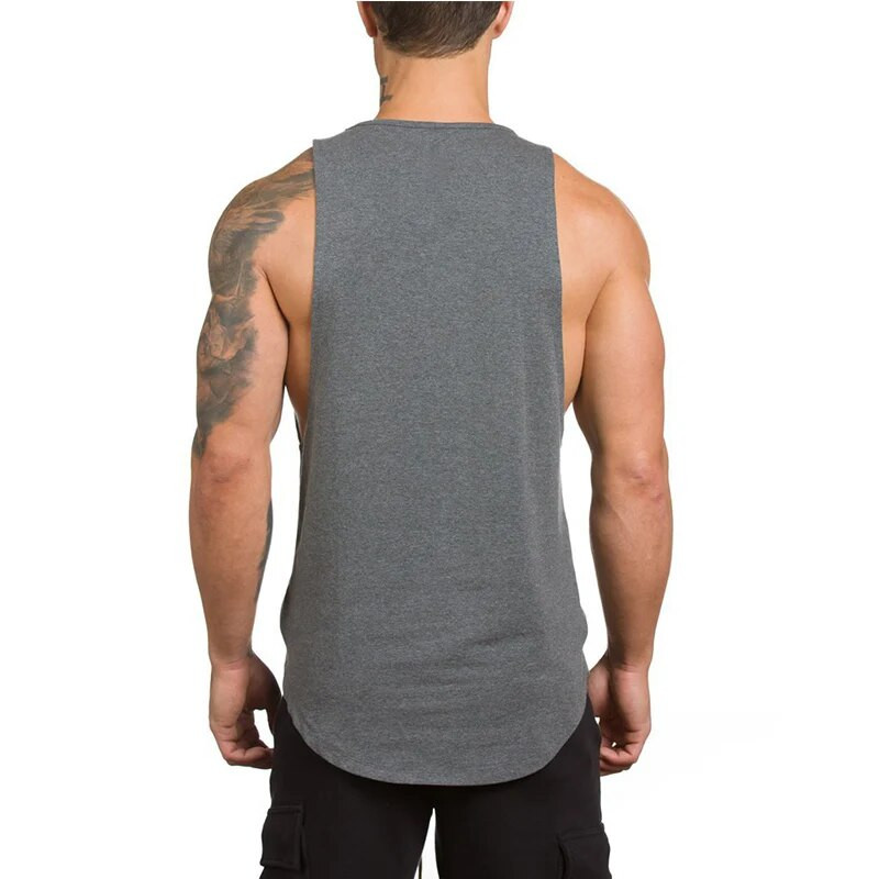 2022 The Zomer Toevallige New Mannen Kulturismi Tankid Jõusaalitreening Fitness Mouwloosi särk Jooksu Kleding Kiiresti Kuiv Singlet