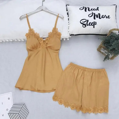 Šviesiai žalios moteriškos 2 vnt viskozės chalatų rinkiniai Seksualūs naktiniai chalatai ir šortai pižamos kostiumas miegui Vasaros poilsio naktiniai drabužiai namuose