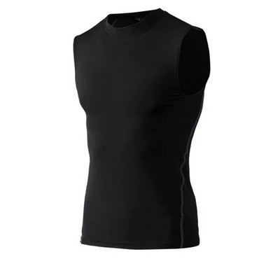 2021. Novi sportski top, muški prsluk za teretanu, majica bez rukava, muški kompresijski prsluk, gornji dio ljetne teretane, fitnes, biciklizam, teretana, prsluci za trčanje