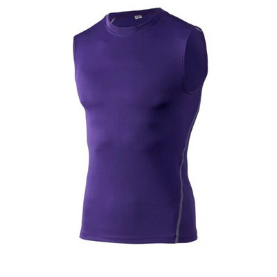 2021. Novi sportski top, muški prsluk za teretanu, majica bez rukava, muški kompresijski prsluk, gornji dio ljetne teretane, fitnes, biciklizam, teretana, prsluci za trčanje