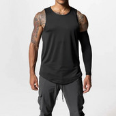 Muški mrežasti prsluk Brzo sušeći Bodybuilding Fitness Potkošulja bez rukava Muški prsluk Fitness ljetna sportska majica bez rukava