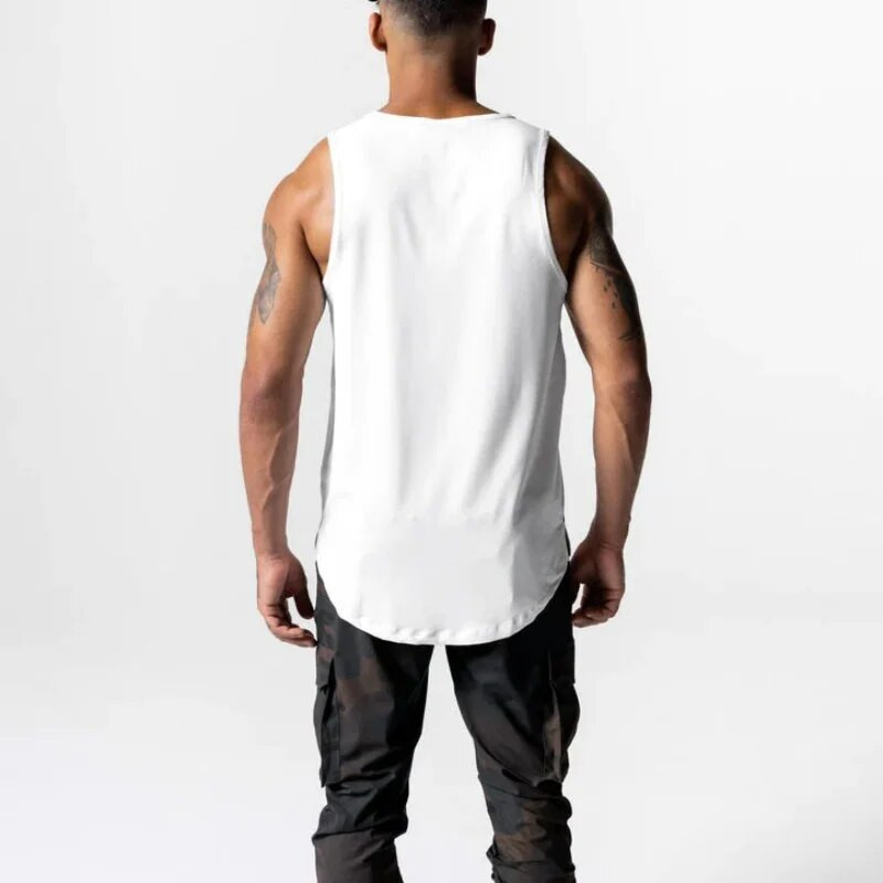 Muški mrežasti prsluk Brzo sušeći Bodybuilding Fitness Potkošulja bez rukava Muški prsluk Fitness ljetna sportska majica bez rukava