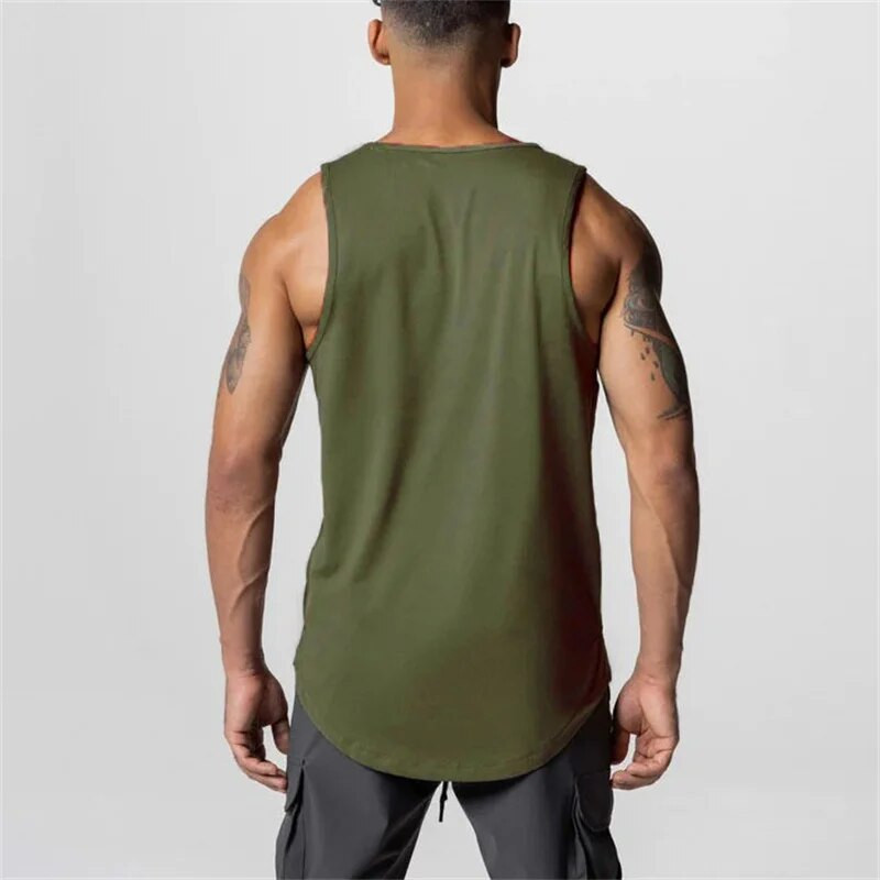 Muški mrežasti prsluk Brzo sušeći Bodybuilding Fitness Potkošulja bez rukava Muški prsluk Fitness ljetna sportska majica bez rukava
