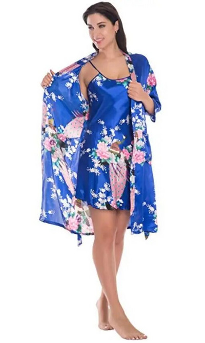 Modni ženski ljetni mini kimono ogrtač Lady Rayon kupaća haljina Yukata spavaćica Odjeća za spavanje Košulje za spavanje Pijama Mujer Veličina M-XL
