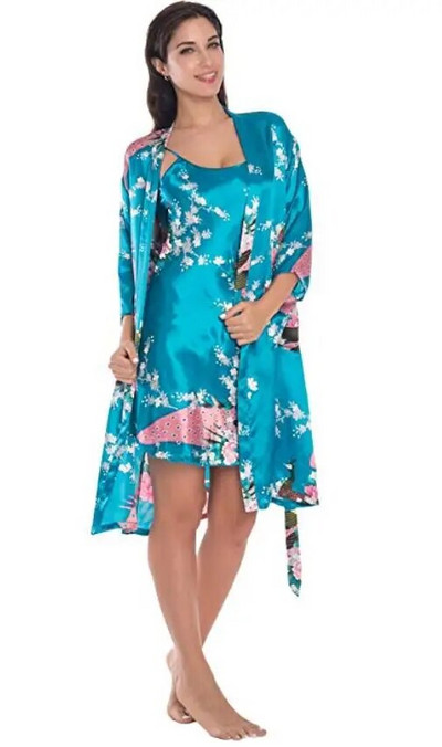 Modni ženski ljetni mini kimono ogrtač Lady Rayon kupaća haljina Yukata spavaćica Odjeća za spavanje Košulje za spavanje Pijama Mujer Veličina M-XL