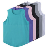 Αθλητικό γιλέκο γυμναστικής Ρούχα γυμναστικής Ρούχα προπόνησης για τρέξιμο Ελαστικά ελαφριά αναπνεύσιμα μπλουζάκια για τρέξιμο χωρίς μανίκια