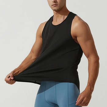Ανδρικά σπορ Bodybuilding Tank Tops Quick Dry Vest Gym Running Breathable Αμάνικα πουκάμισα Προπόνηση γυμναστικής Εσώρουχα Ανδρικό πουκάμισο