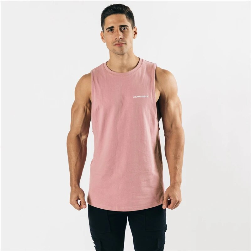 6 BOJA Gimnastička majica bez rukava Muški fitnes prsluk za trčanje Pamučne majice bez rukava za vježbanje Muška ljetna sportska potkošulja Odjeća bez rukava