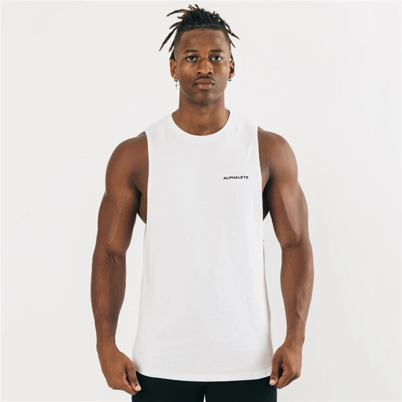 6 BOJA Gimnastička majica bez rukava Muški fitnes prsluk za trčanje Pamučne majice bez rukava za vježbanje Muška ljetna sportska potkošulja Odjeća bez rukava