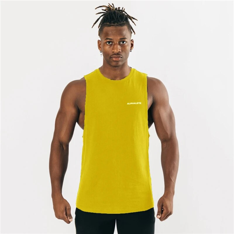 6 BOJA Gimnastička majica bez rukava Muški fitnes prsluk za trčanje Pamučne majice bez rukava za vježbanje Muška ljetna sportska potkošulja Odjeća bez rukava