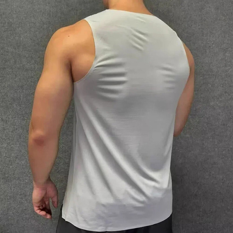 Κορυφαία αθλητικά πουκάμισα για τρέξιμο Μπλούζες για τρέξιμο Sports Dry Marathon αμάνικο νέο ανδρικό μονό γιλέκο ανδρικό πουκάμισο