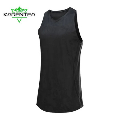 Ανδρικό γιλέκο τρεξίματος Αναπνεύσιμο Sport Top Men Gym Fitness Tank Top Γρήγορη στέγνωμα προπόνησης Προπόνηση με ρούχα προπόνηση Μπλούζες για τρέξιμο ανδρικά