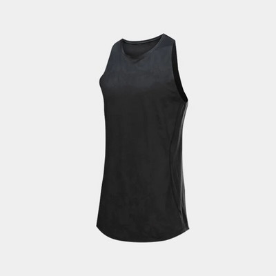 Bėgimo liemenė Vyriška Kvėpuojanti Sportinė Top Vyriška Sporto salė Sporto salė Greitai Išdžiūva Treniruotės Apranga Treniruotės Bėgimo viršutiniai drabužiai Vyriški