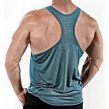 2023 ΝΕΑ ανδρικά μπλουζάκια γυμναστικής Ανδρικά ενδύματα γυμναστικής Ανδρικά μπλουζάκια bodybuilding Καλοκαιρινό ανδρικό μπλουζάκι χωρίς μανίκια αθλητικά