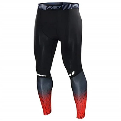 Pantaloni de compresie pentru bărbați, cu uscare rapidă, colanți sport pentru fitness, îmbrăcăminte sport pentru bărbați, antrenament, baschet, pantaloni sport, colanți de alergare pentru sală