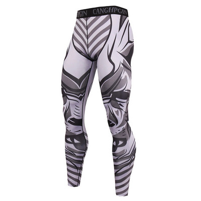 Gym Leggings Hlače za fitness bodybuilding vježbanje Atletika Uske tajice za jogging Uske hlače Muške kompresijske trenirke Muške
