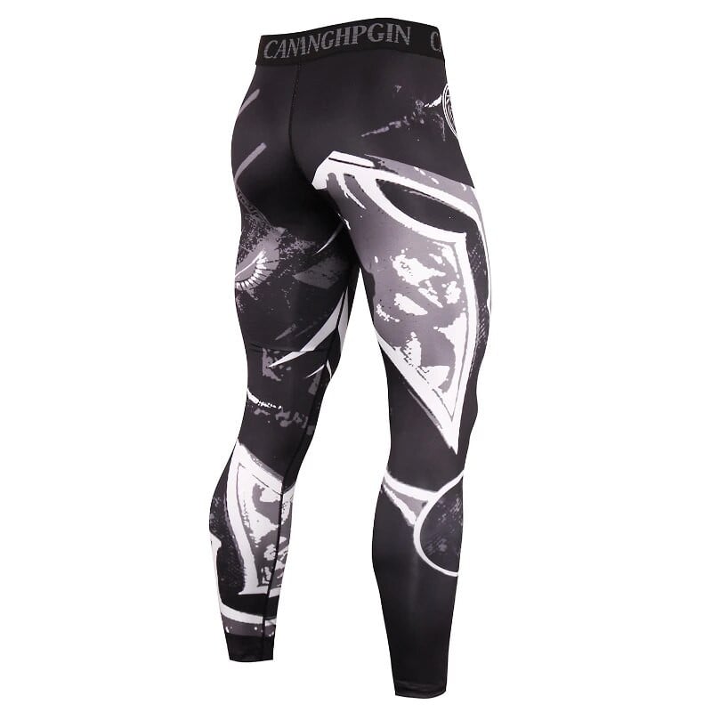 Gym Leggings Hlače za fitness bodybuilding vježbanje Atletika Uske tajice za jogging Uske hlače Muške kompresijske trenirke Muške